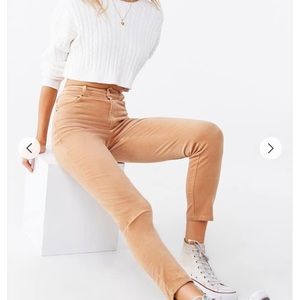 Corduroy ankle pants - tan (NWT)